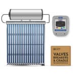 Solar Geyser Kit - 20 Tube - Evacuated - 200ℓ Thermosiphon